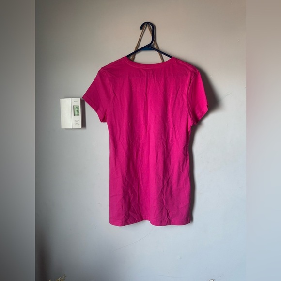 John Fogerty Short Sleeve T Shirt Youth XL/women’s XS EUC Pink Butterfly - Picture 3 of 3